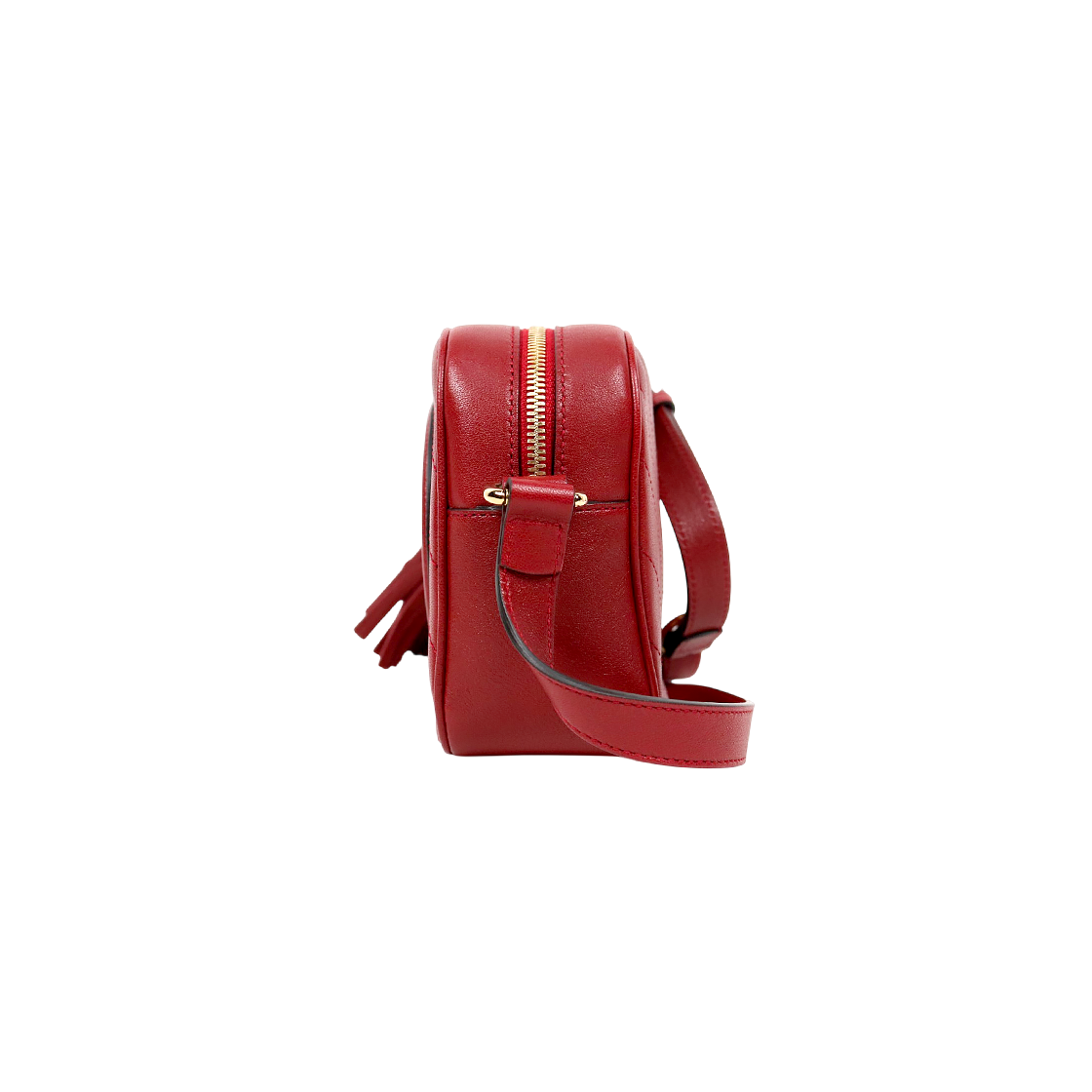 Gucci Red Blondie Camera Crossbody Bag