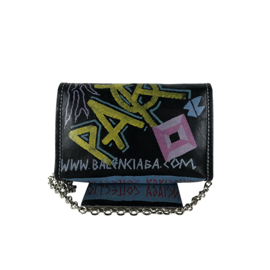 Mini Graffiti Bazaar Chain Crossbody Bag 497938