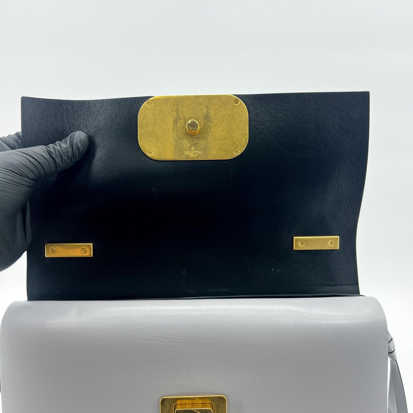 Valentino Garavani V-Ring Medium Shoulder Bag Multicolor