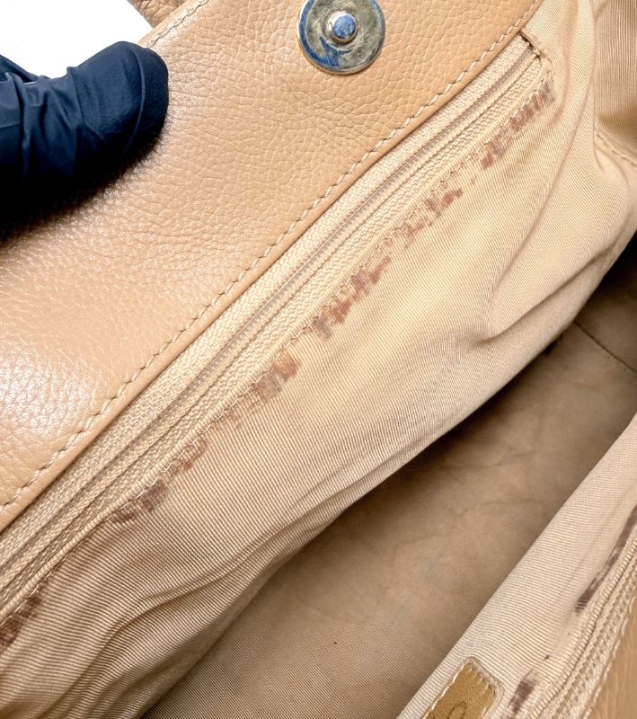 Chanel Beige Caviar Surf Bag