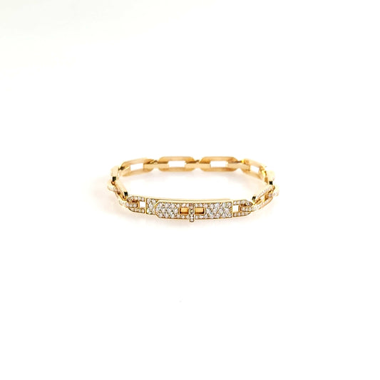 XS Kelly Chain Diamond Bracelet