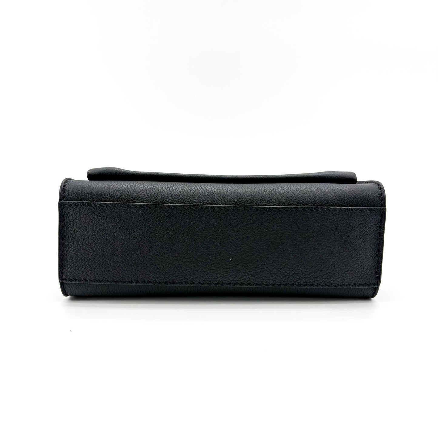 Louis Vuitton My Lock Me BB Chain Bag Black Silver Hardware