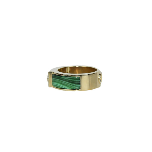 S Denim Tears CD Resin Agate Ring R1483HOMGM