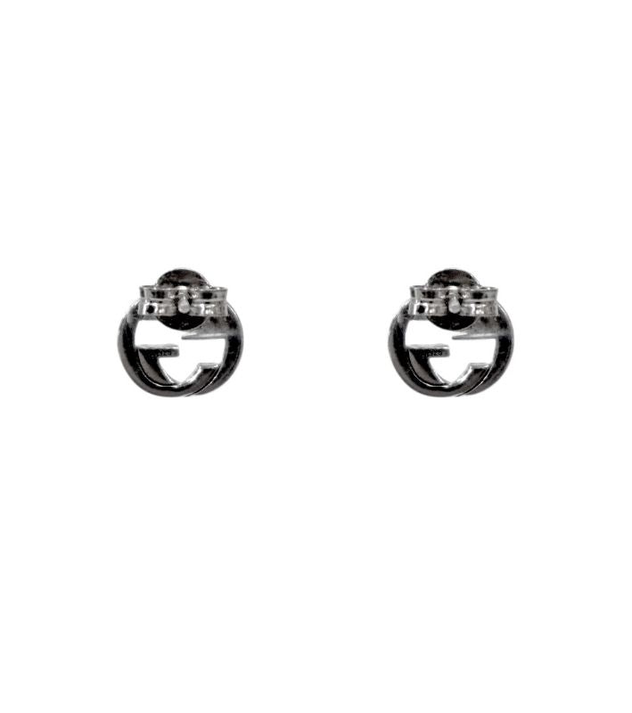 Gucci Interlocking G Silver Earrings