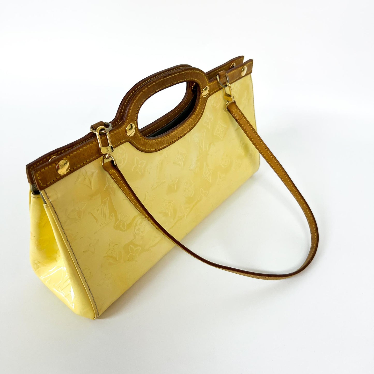Louis Vuitton Monogram Vernis Roxbury Drive Pearl
