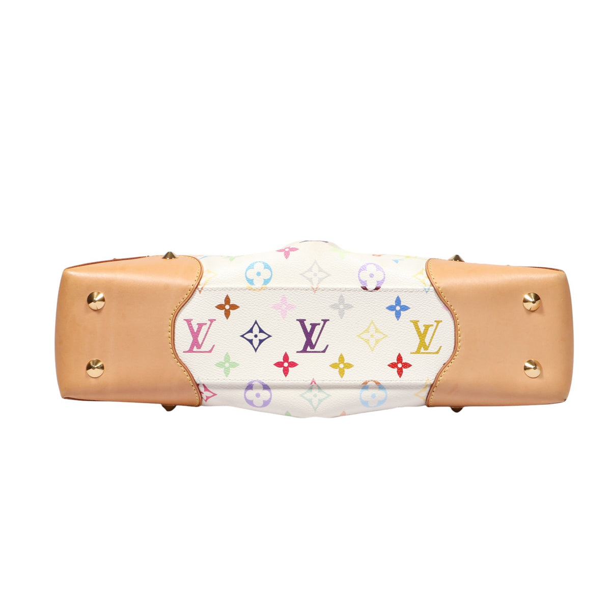Louis Vuitton M40256 Multi White Judy MM Shoulder Bag