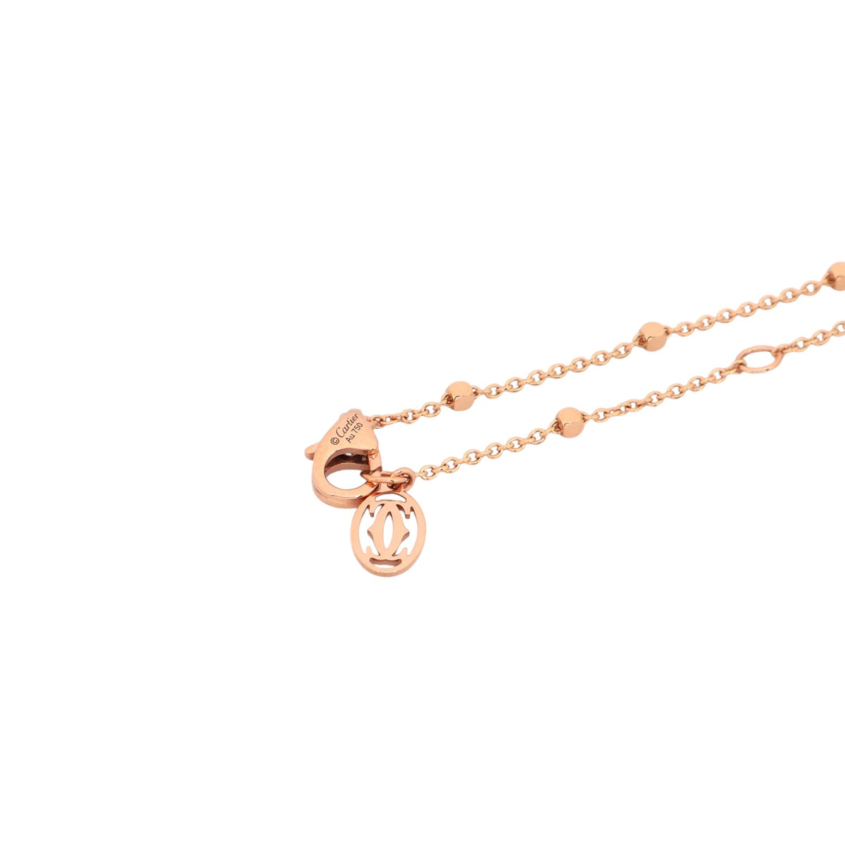 Cartier B7224744 Rose Gold Clash de Pendant Small Necklace