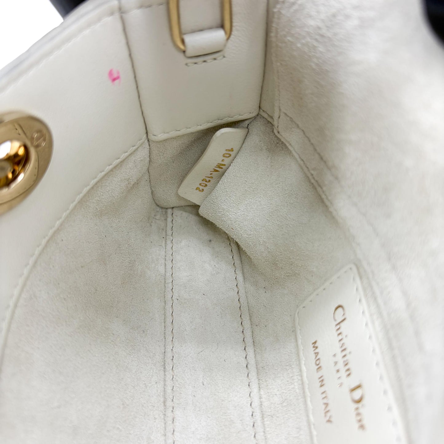 Dior Micro Lady Dejoy Bag Latte