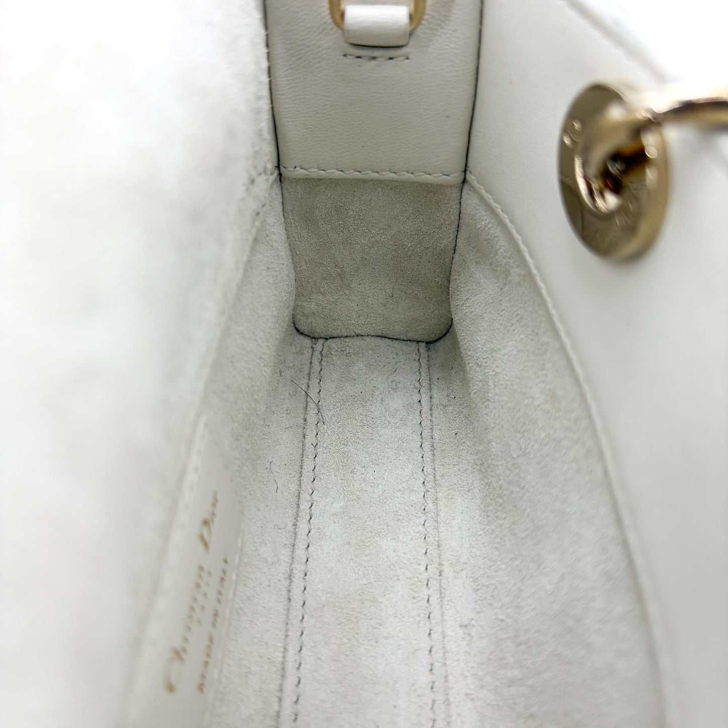 Dior Micro Lady Dejoy Bag Latte