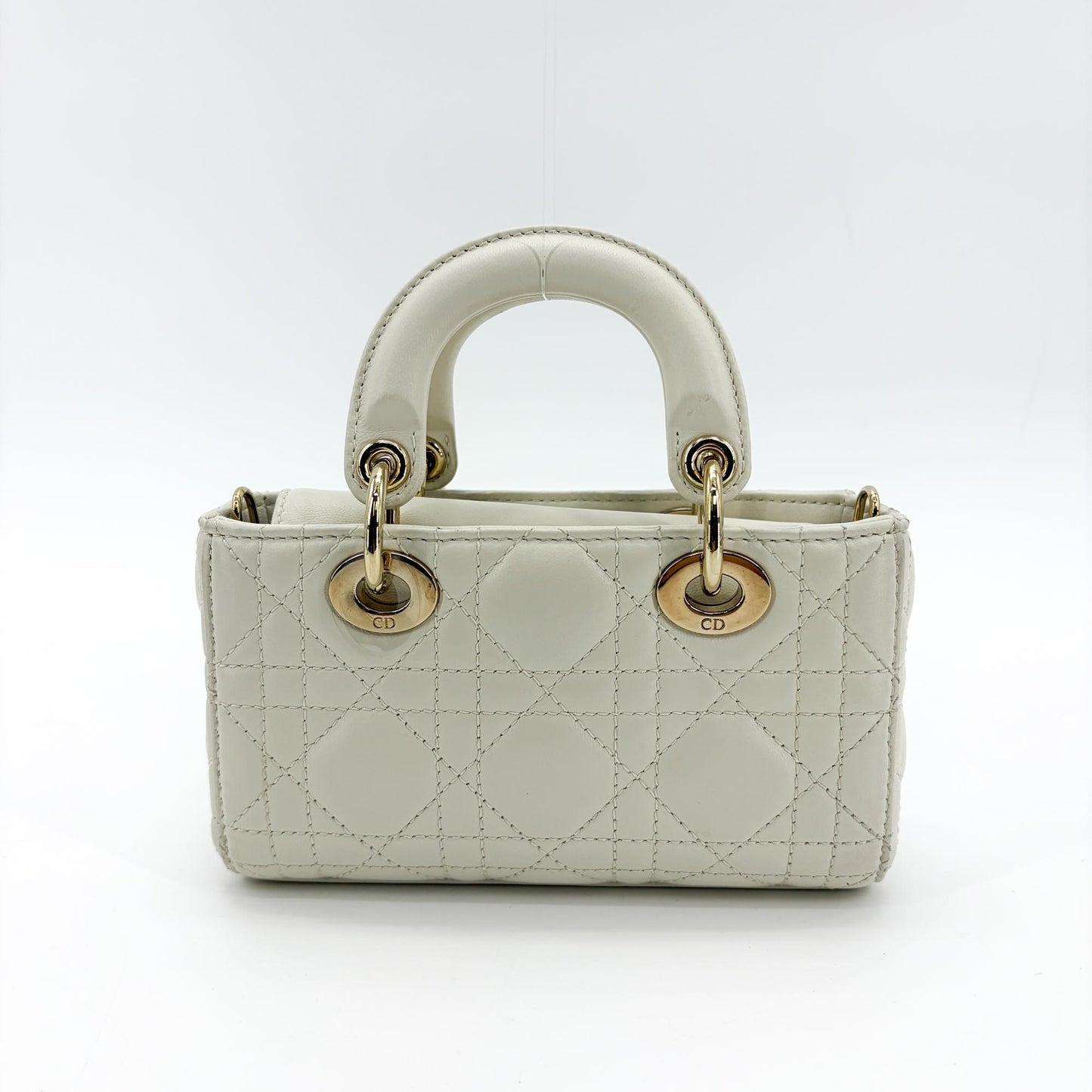 Dior Micro Lady Dejoy Bag Latte