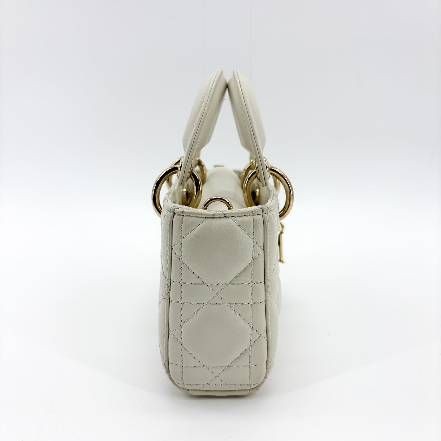 Dior Micro Lady Dejoy Bag Latte