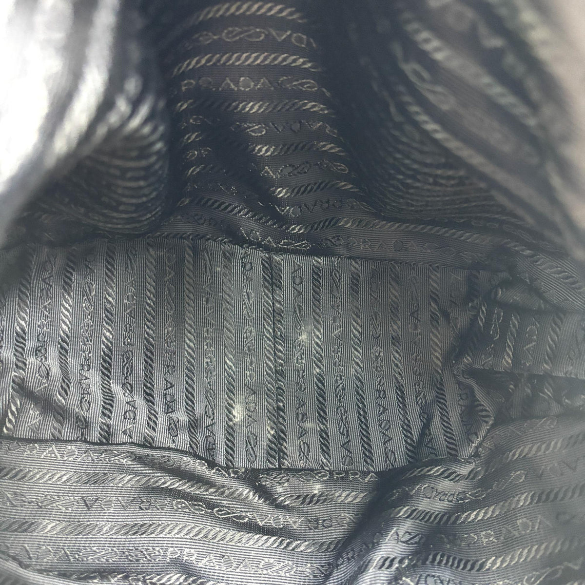 Prada Tessuto Nylon Tote Bag Navy