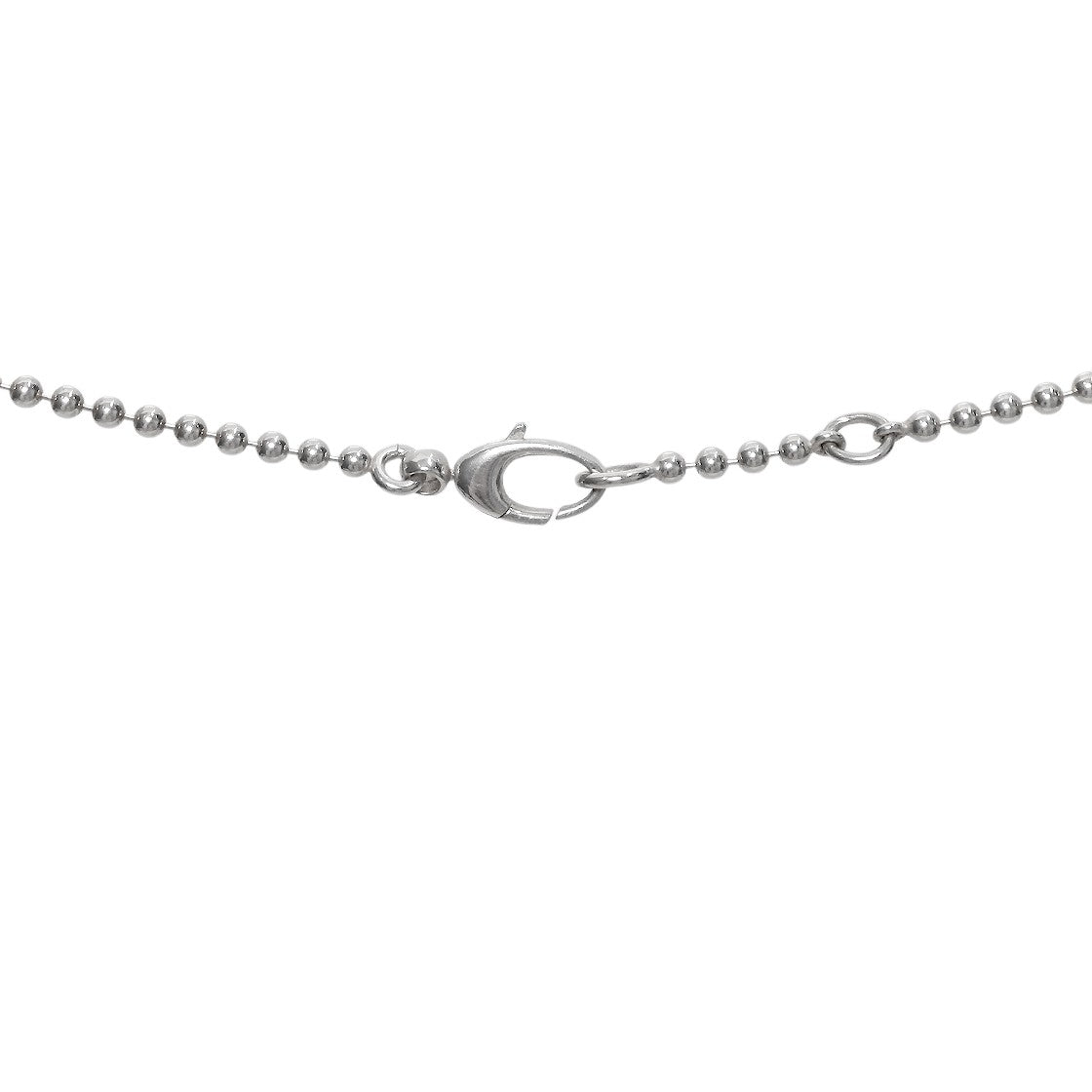 Gucci Heart Interlocking G Silver Necklace