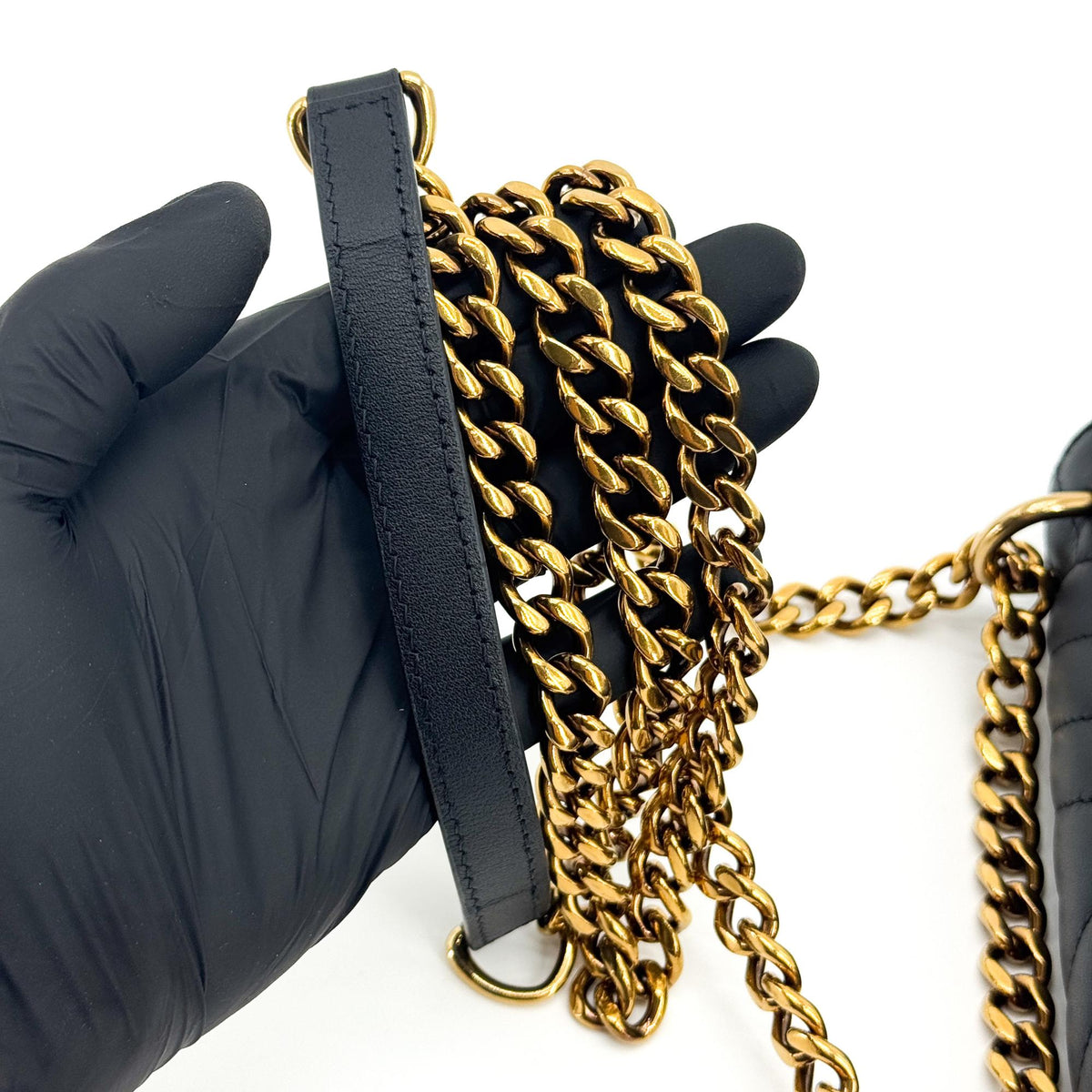 Louis Vuitton New Wave Chain Bag MM Black