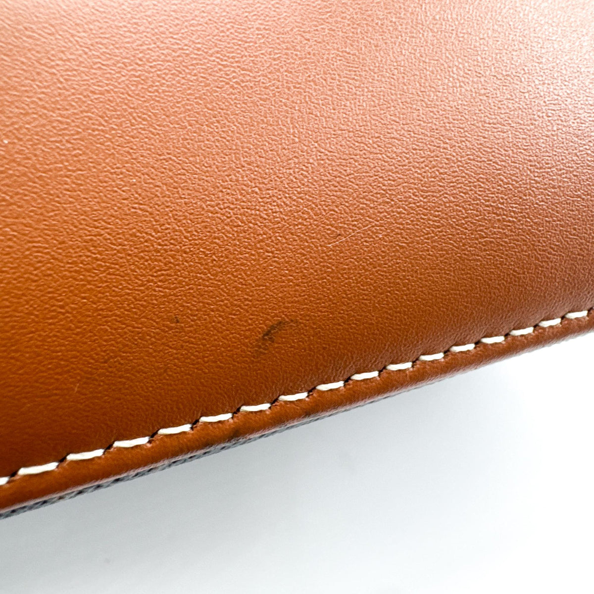 Celine Triomphe Canvas Medium Bucket Bag Tan