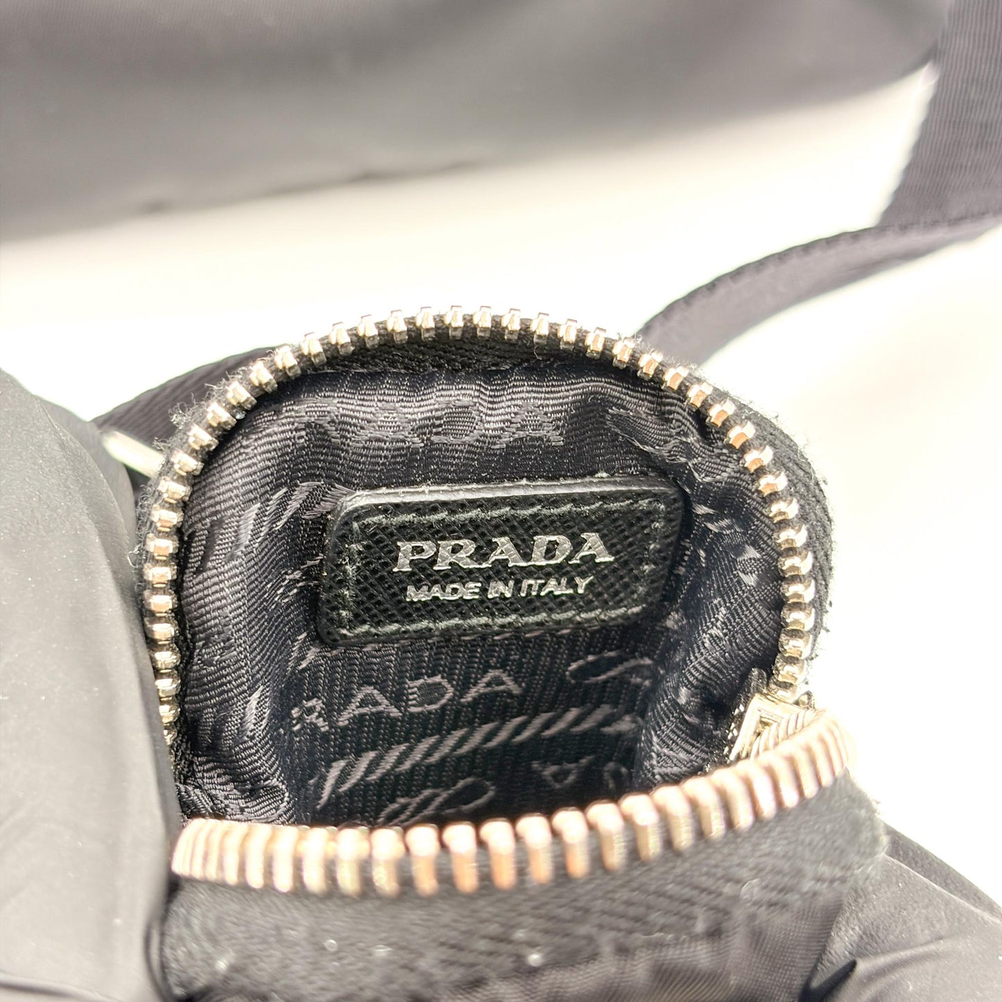 Prada Re-edition 2000 Nylon Mini Bag Black