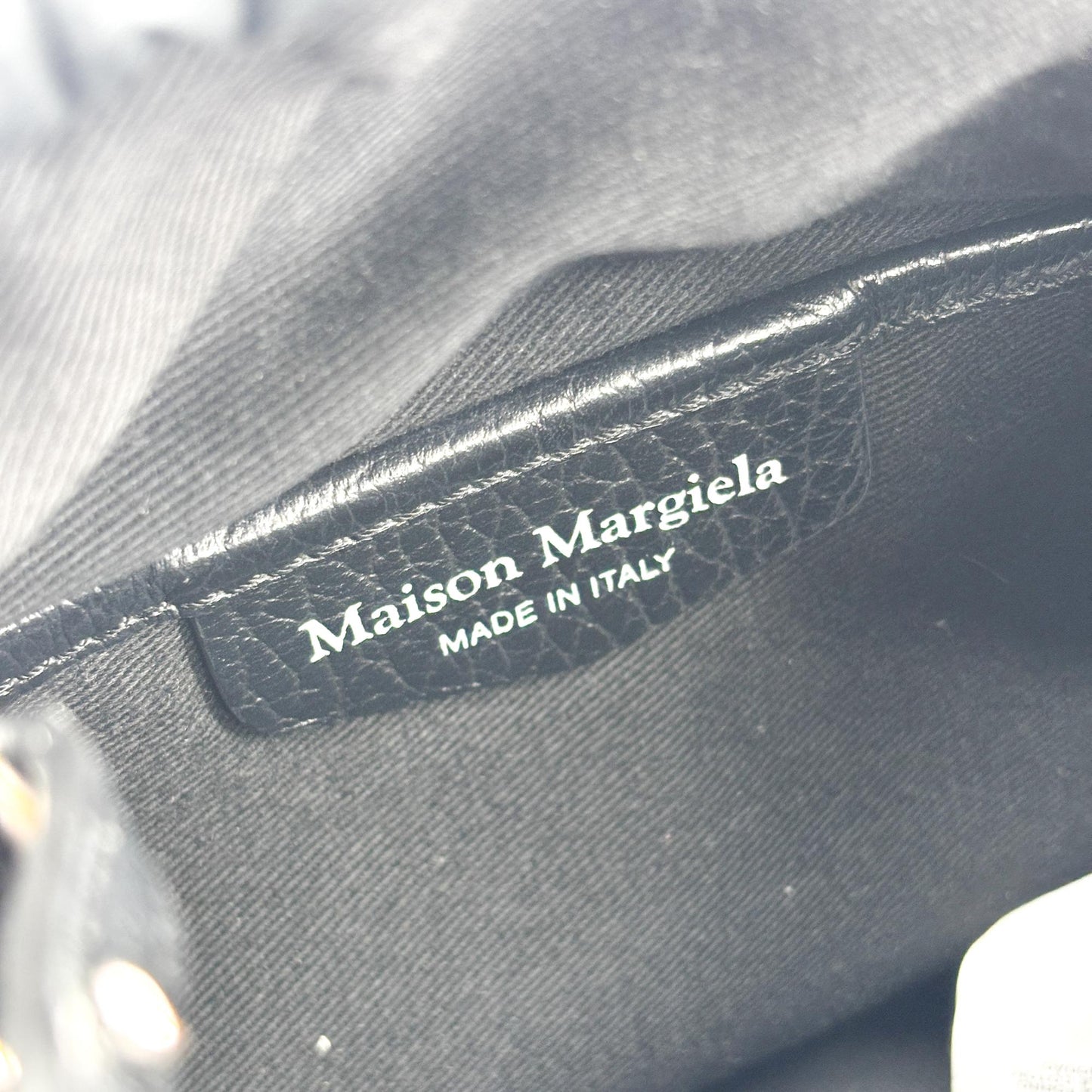 Maison Margiela 5AC Bucket Bag Black