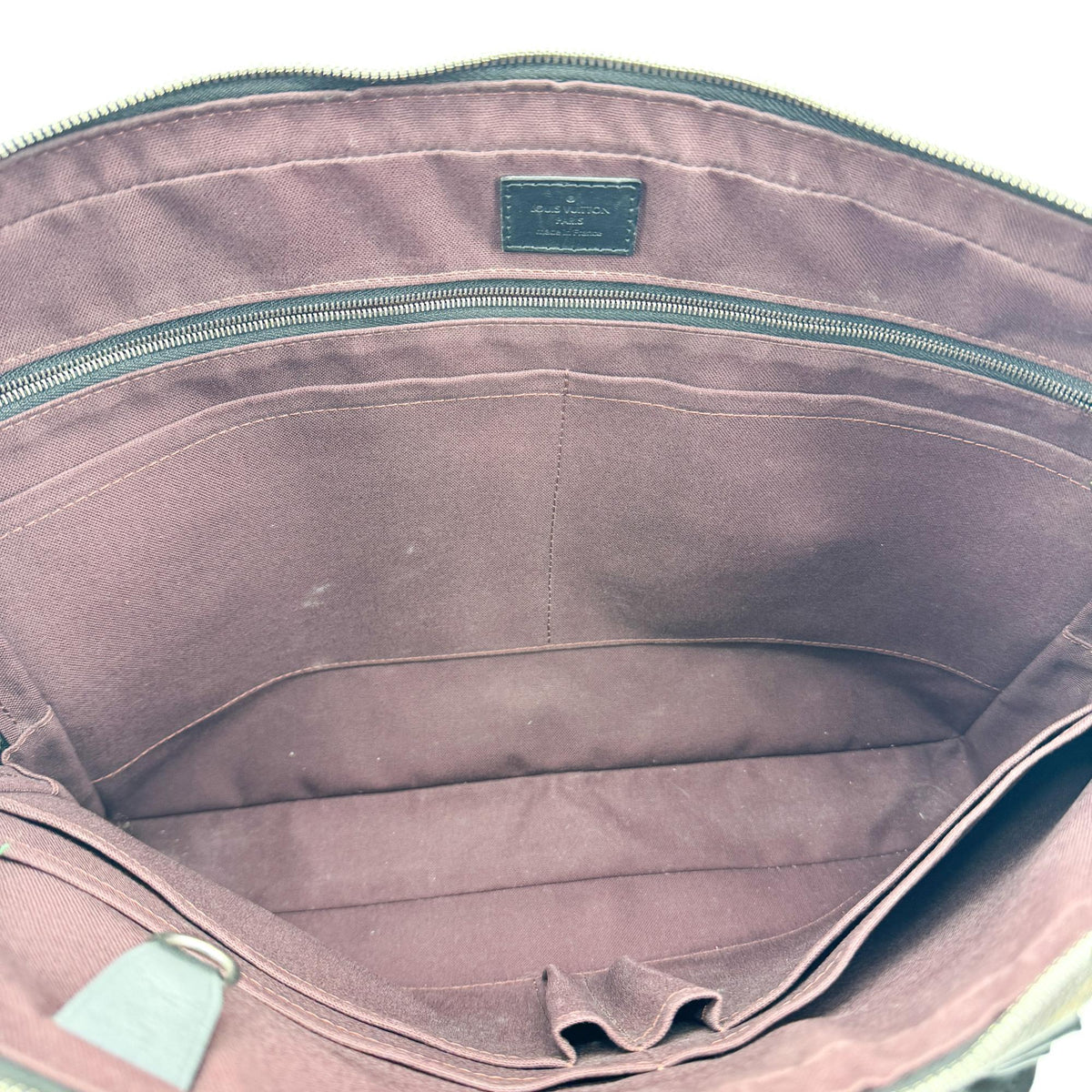 Louis Vuitton Monogram Macassar Porte Document Voyage PM