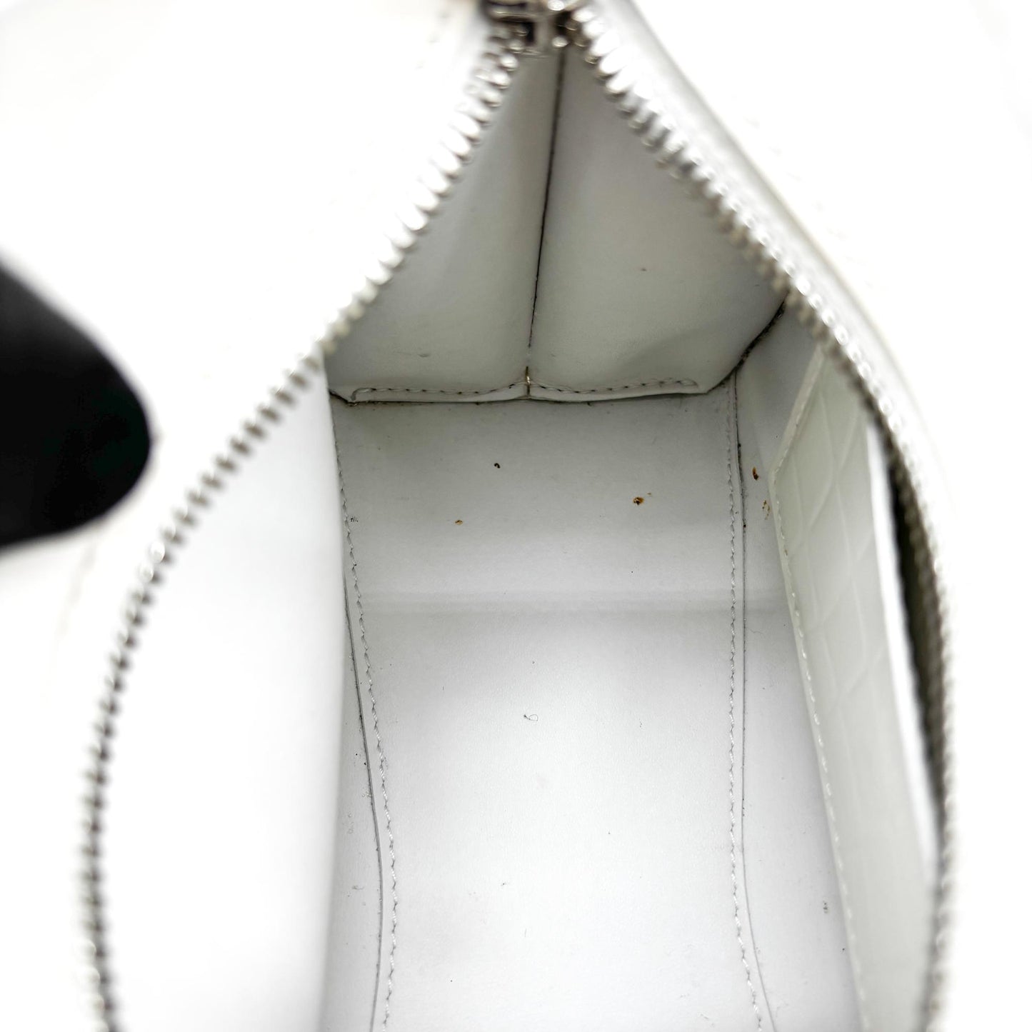 Balenciaga Neo Classic Mini Top Handle Bag White Crocodile
