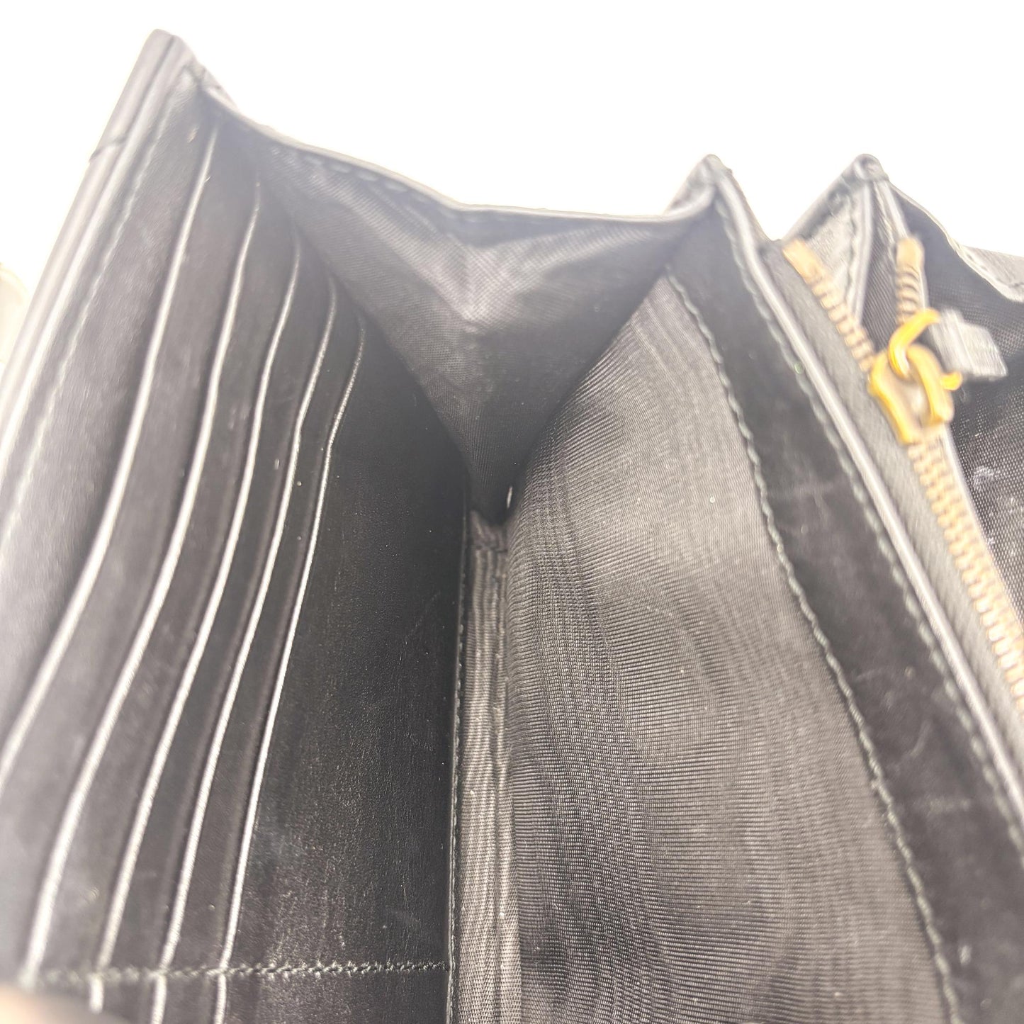 Gucci GG Marmont Matelassé Chain Shoulder Bag Black