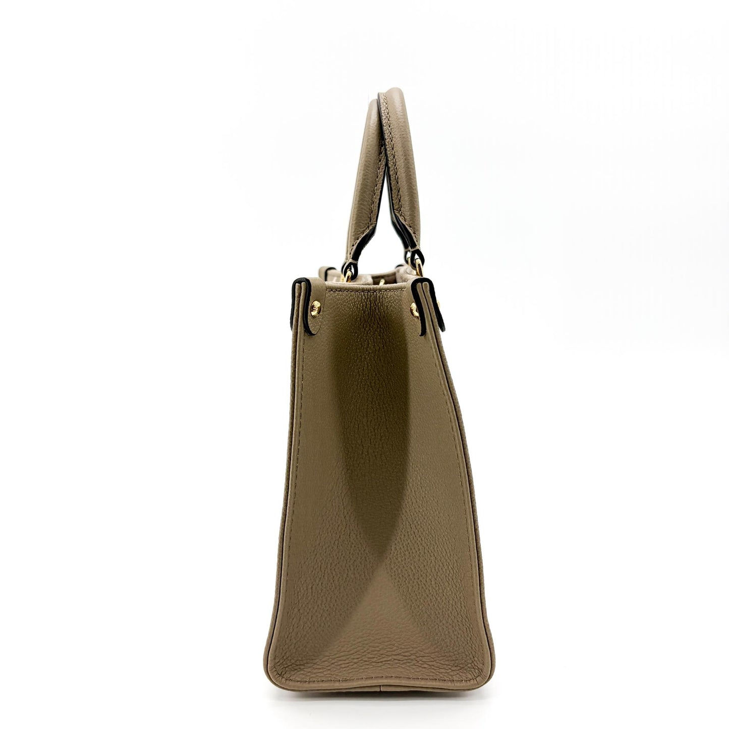Louis Vuitton On the Go PM Monogram Empreinte Tourtrell Crème