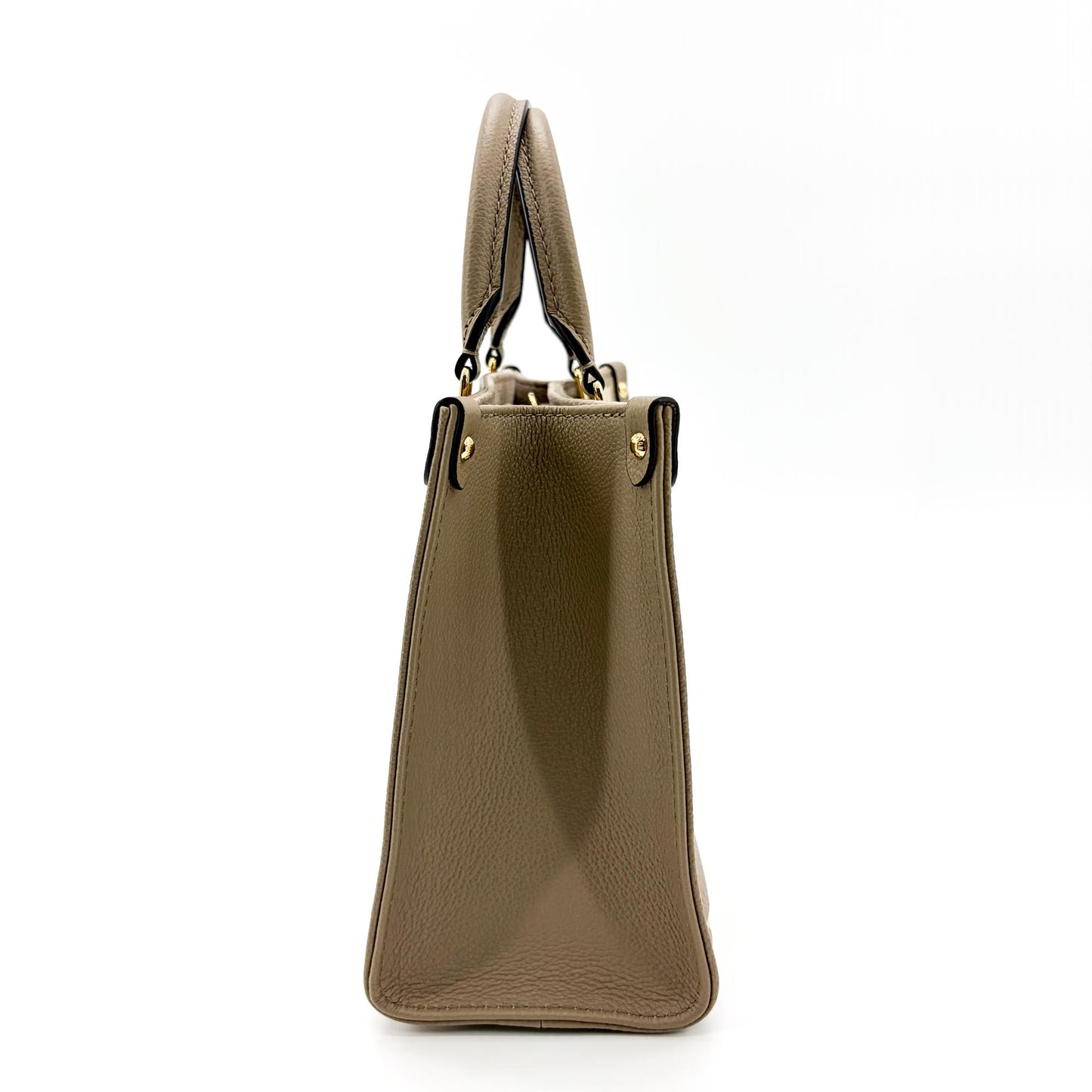 Louis Vuitton On the Go PM Monogram Empreinte Tourtrell Crème
