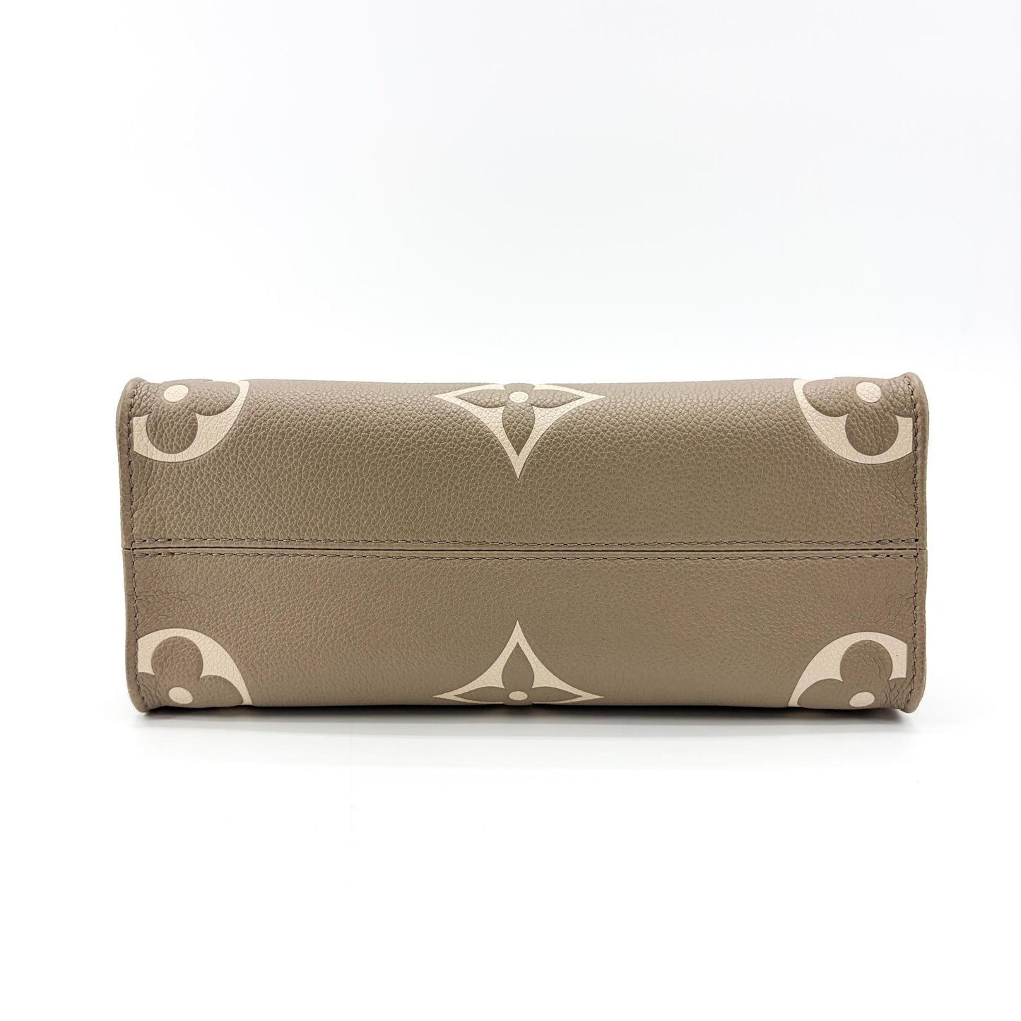 Louis Vuitton On the Go PM Monogram Empreinte Tourtrell Crème