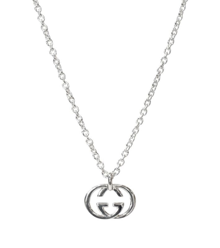Gucci Interlocking G Silver Necklace
