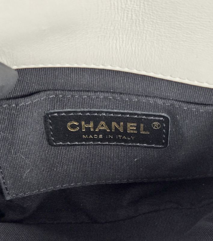 Chanel Mini White Flap Shoulder Bag