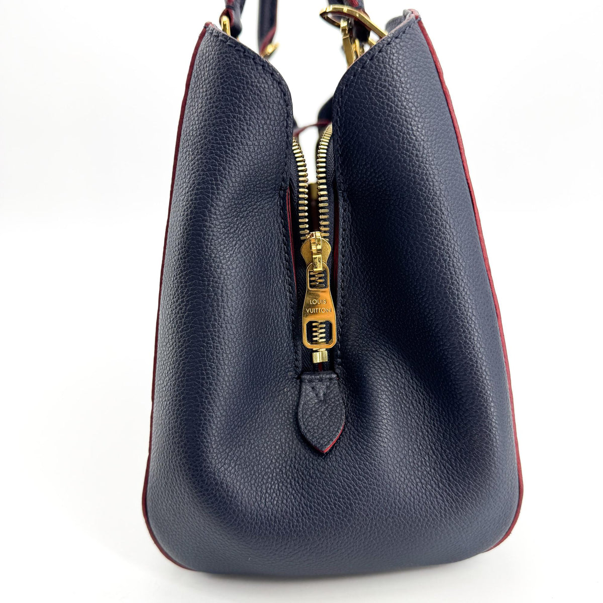 Louis Vuitton Montaigne BB Monogram Empreinte Marine Rouge