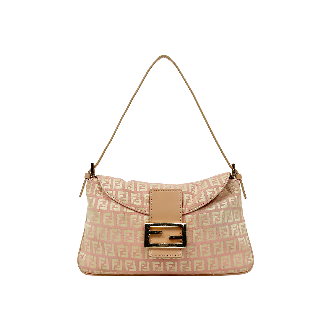 Fendi Pink Zucchino Mamma Bag