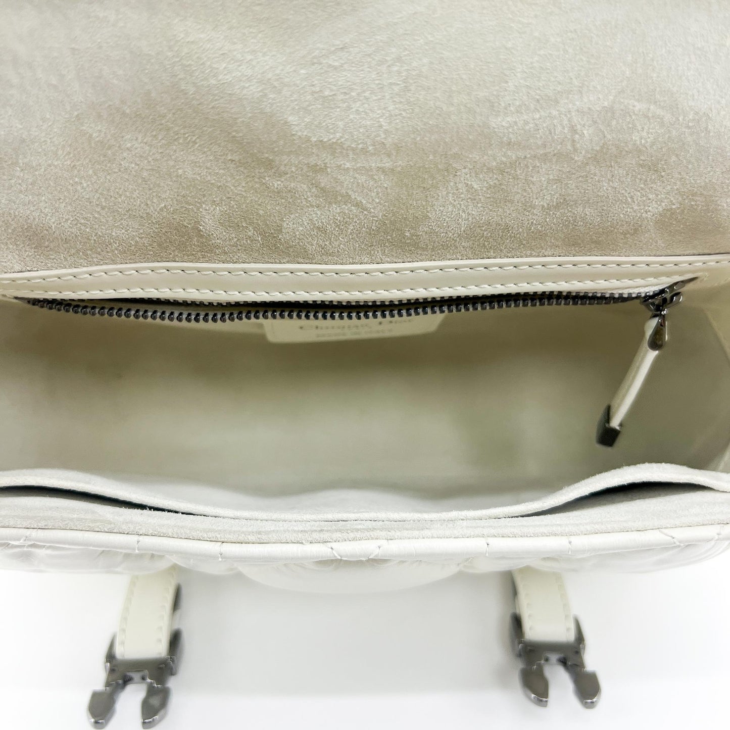 Dior Small Diorcamp Bag White Macro Cannage