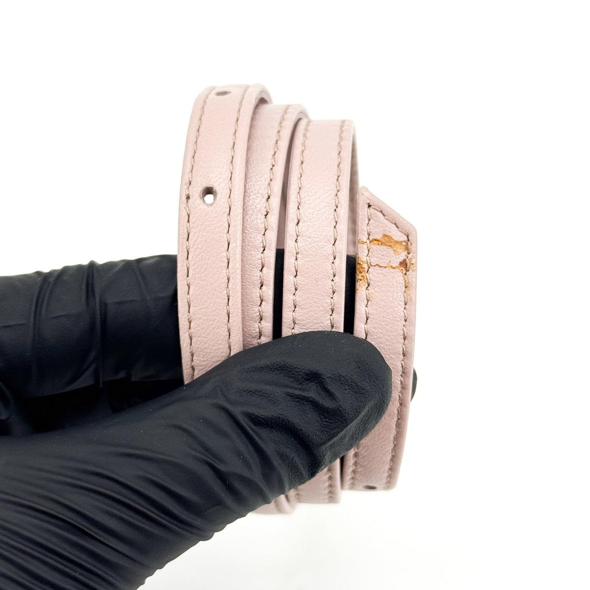 Miu Miu Matelassé Leather Drawstring Bucket Bag Pink