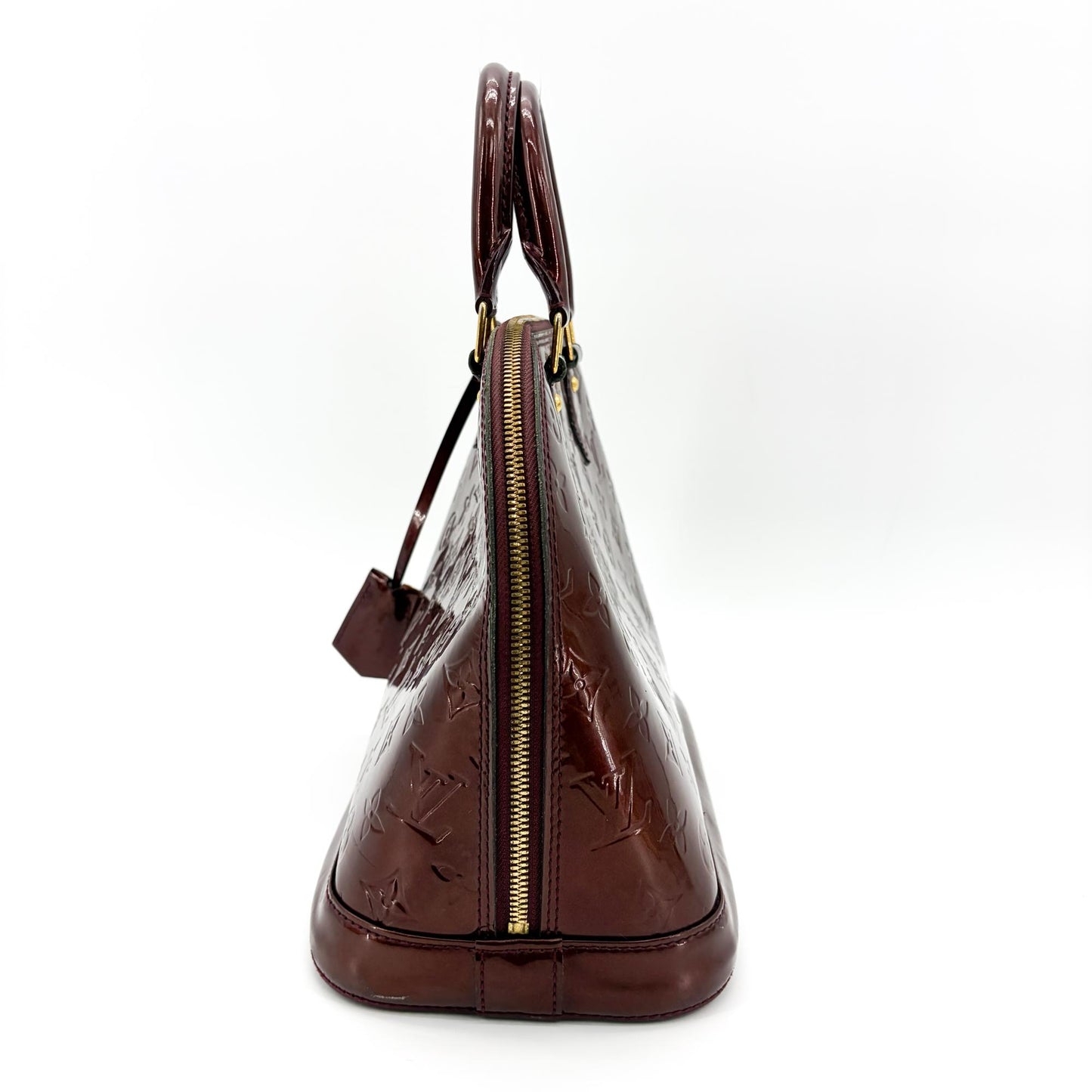 Louis Vuitton Alma PM Monogram Vernis Amarante