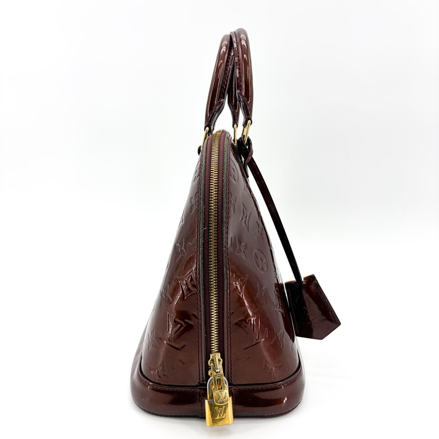 Louis Vuitton Alma PM Monogram Vernis Amarante