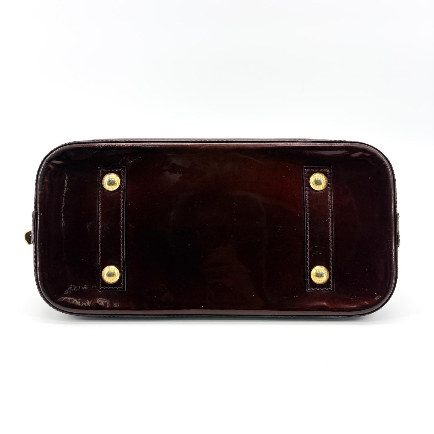 Louis Vuitton Alma PM Monogram Vernis Amarante