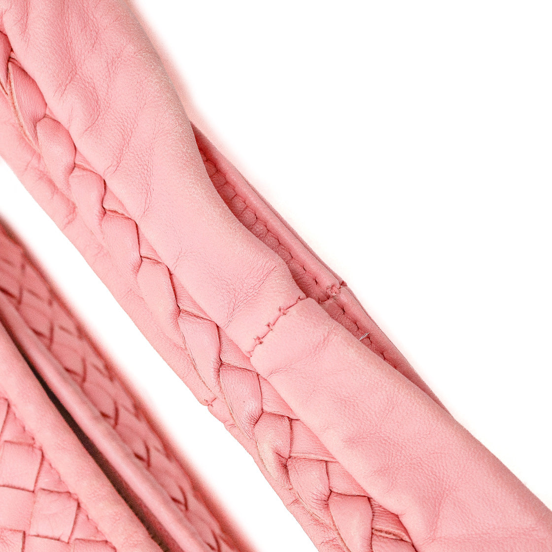 Bottega Veneta Pink Woven Bag