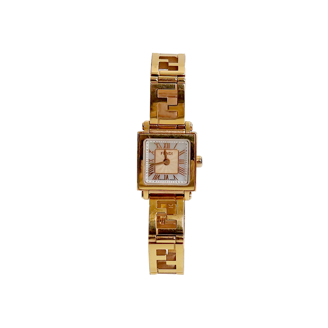 Fendi 60500L Quattro Extension Steel Quartz Watch