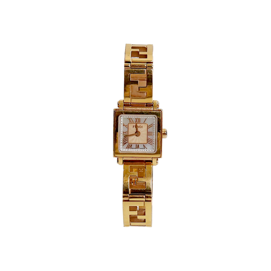 Fendi 60500L Quattro Extension Steel Quartz Watch