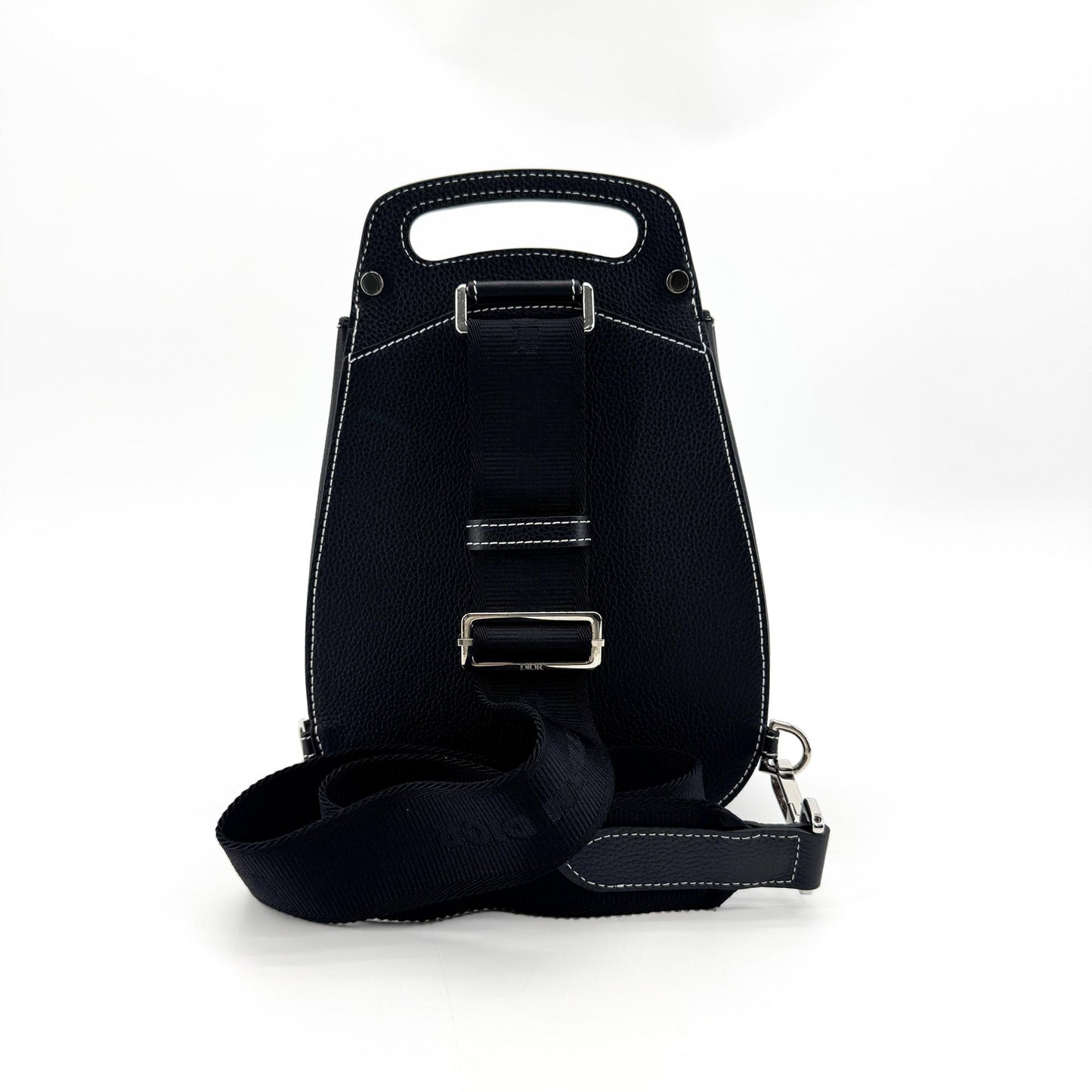 Dior Gallop Mini Slingback Grained Calfskin Black