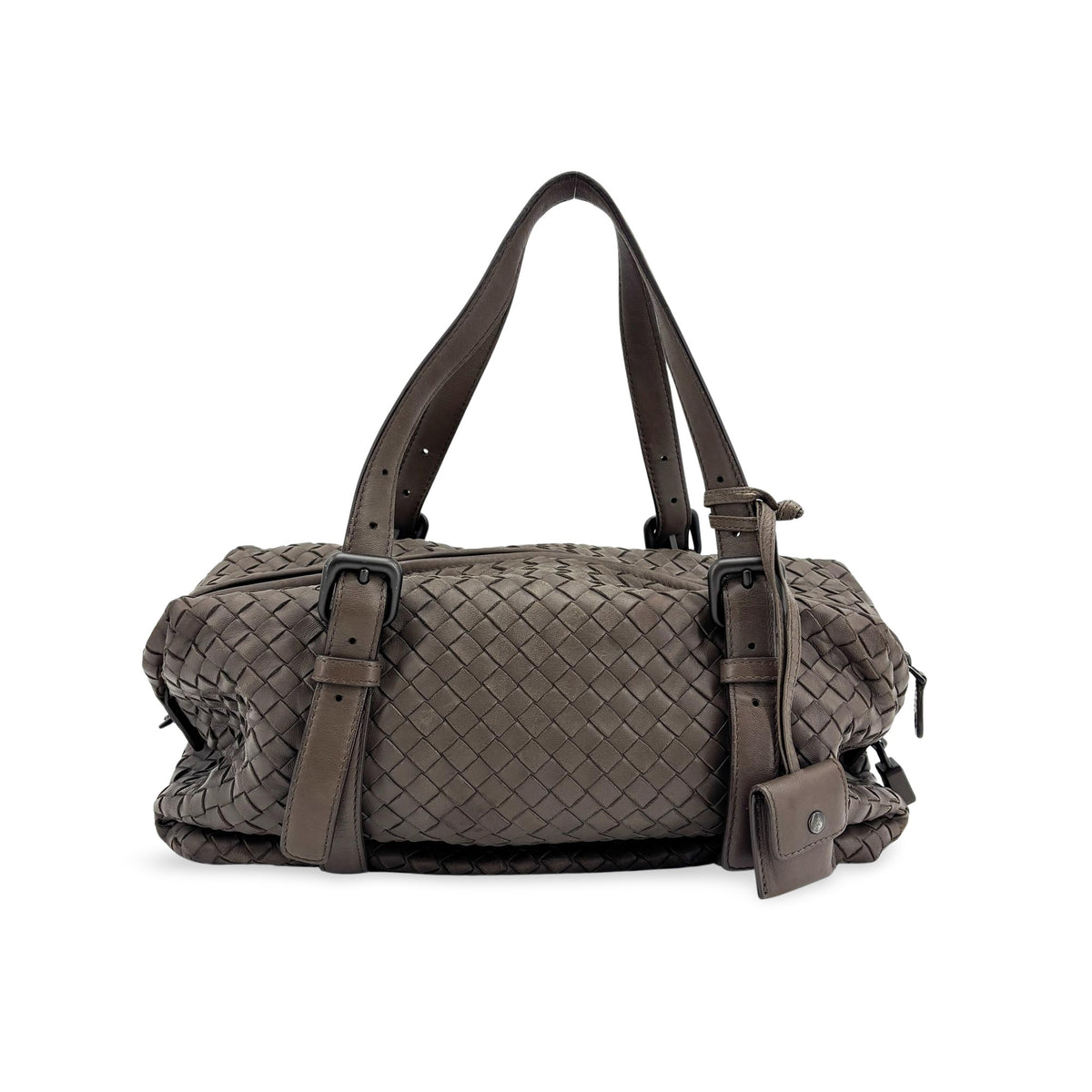 Bottega Veneta Intrecciato Montagne Bag Evano Brown