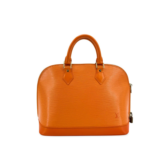 Louis Vuitton Epi Alma PM Orange