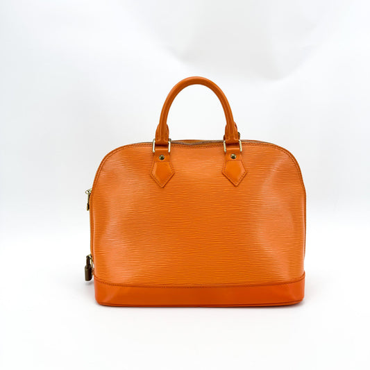 Louis Vuitton Epi Alma PM Orange