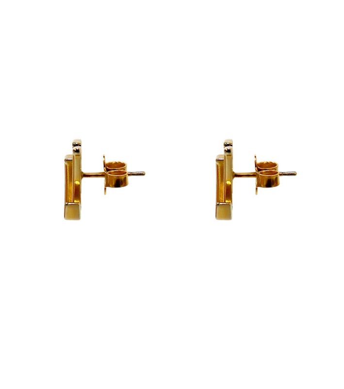 Louis Vuitton Iconic Gold Earrings
