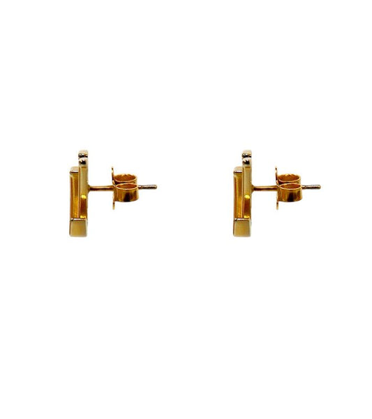 Louis Vuitton Iconic Gold Earrings