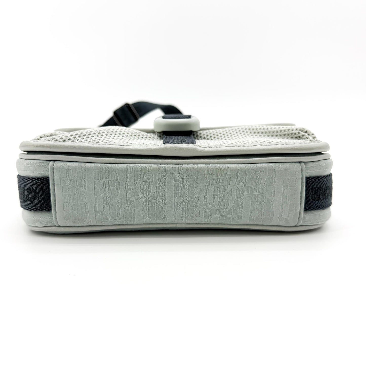 Dior Hit the Road Strap Pouch Grey CD Diamond Canvas