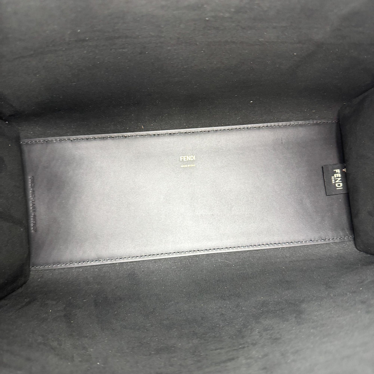 Fendi Sunshine Medium Shopper Bag Black