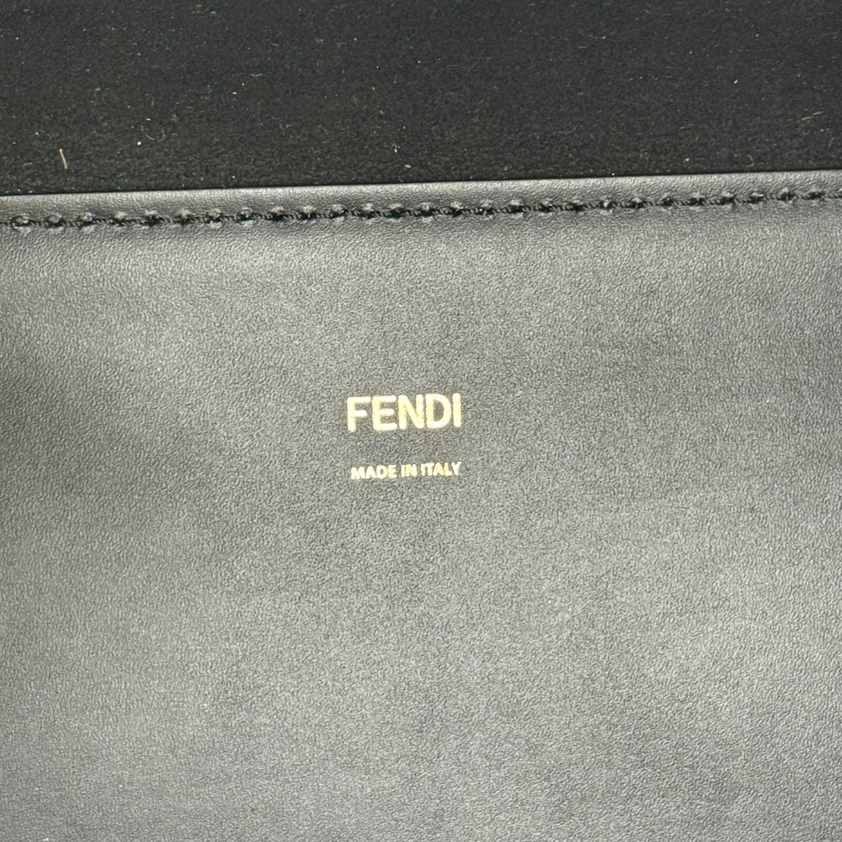 Fendi Sunshine Medium Shopper Bag Black