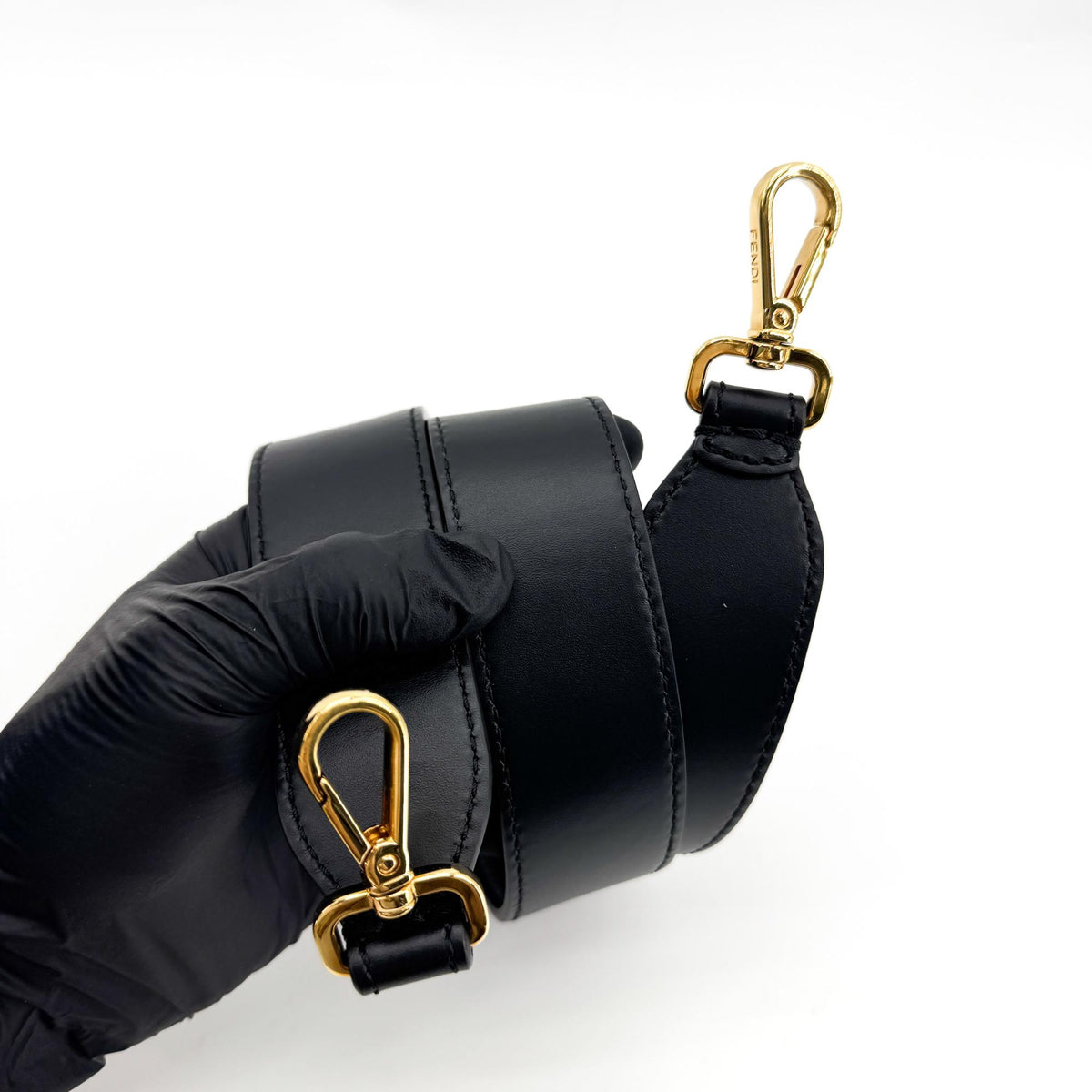 Fendi Sunshine Medium Shopper Bag Black