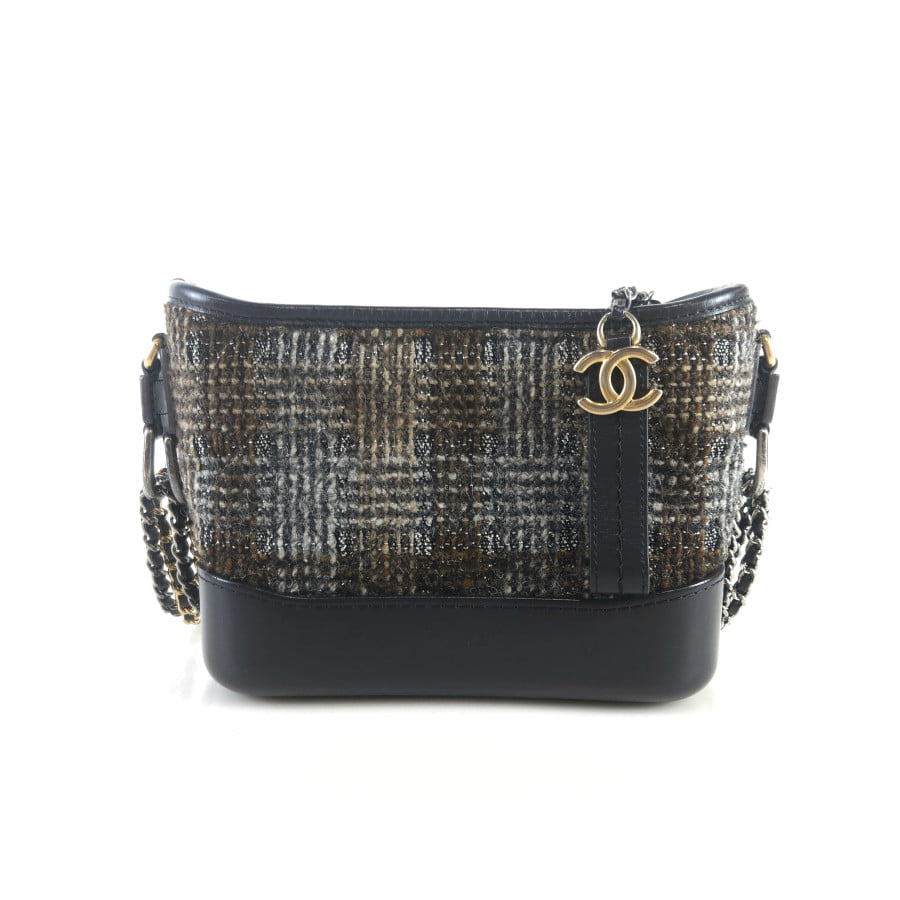 Small Tweed Gabrielle Hobo Bag Shoulder Bag Crossbody Bag A91810